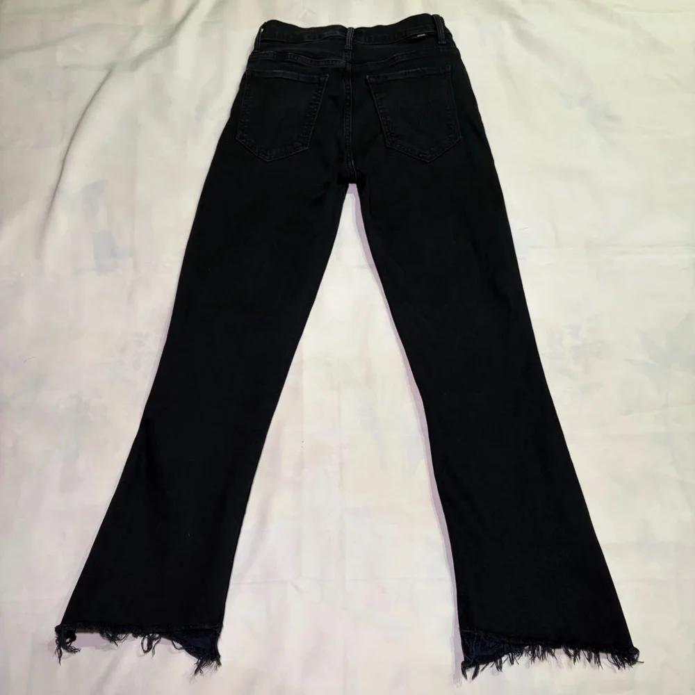 MOTHER- The Insider Crop Two Step Ankle Fray Not Guilty Size 27 Jeans
